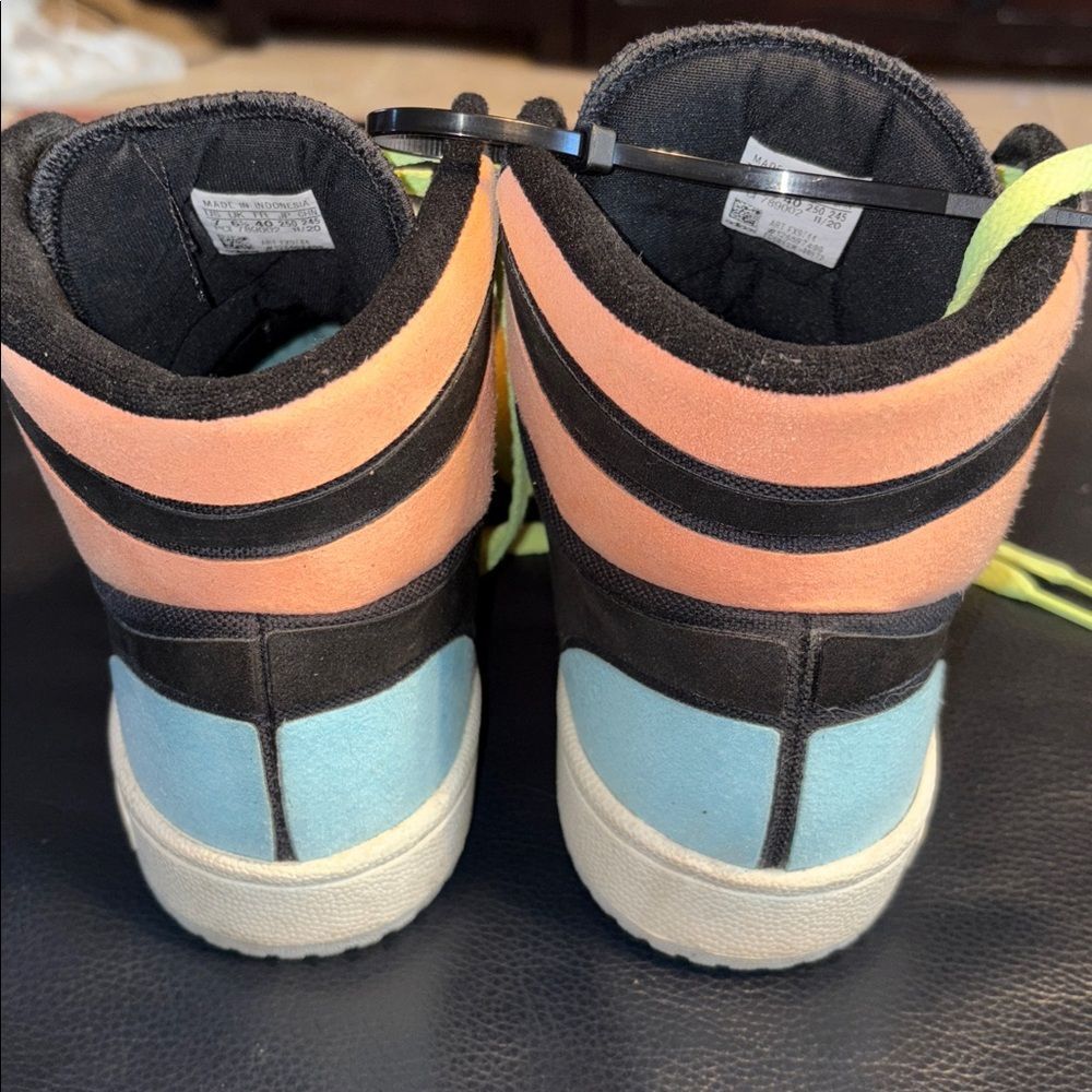 adidas Top Ten RB 'Black Ambient Sky' FX9744 High Tops Athletic Shoes Sneakers - Picture 4 of 7